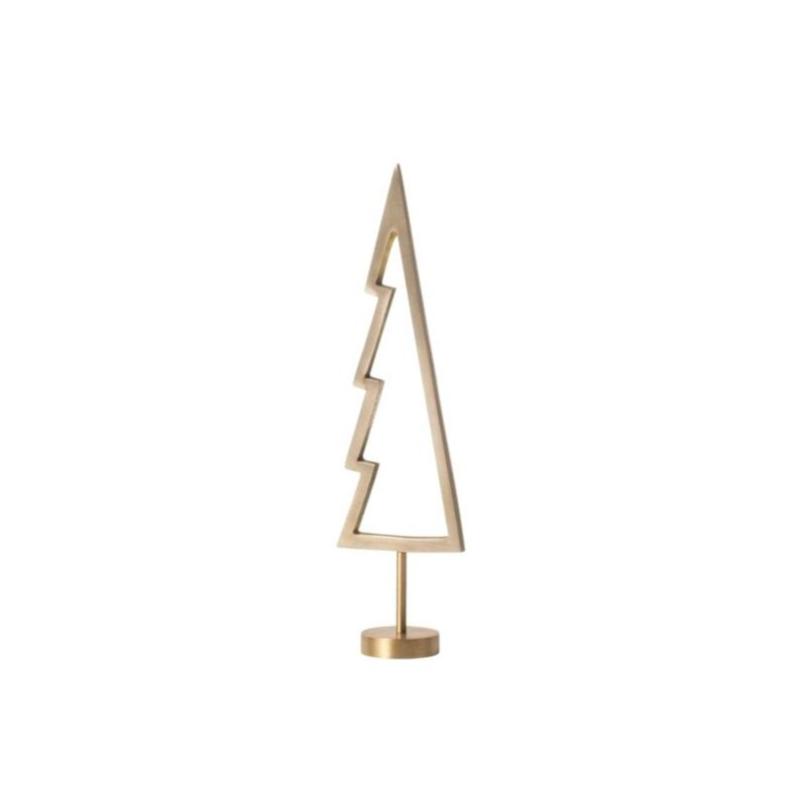Winterland Brass Tree Outline