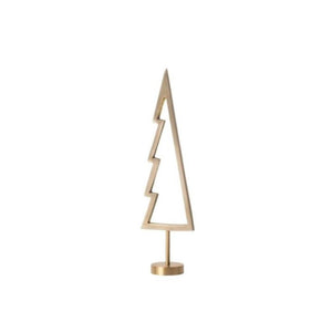 Winterland Brass Tree Outline