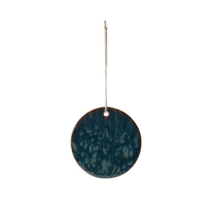 Ceramic Ornaments | Pack of 4 - Blue, White, Green & Sand