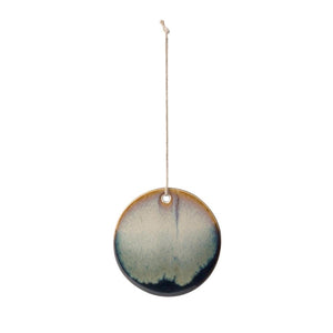 Ceramic Ornaments | Pack of 4 - Blue, White, Green & Sand