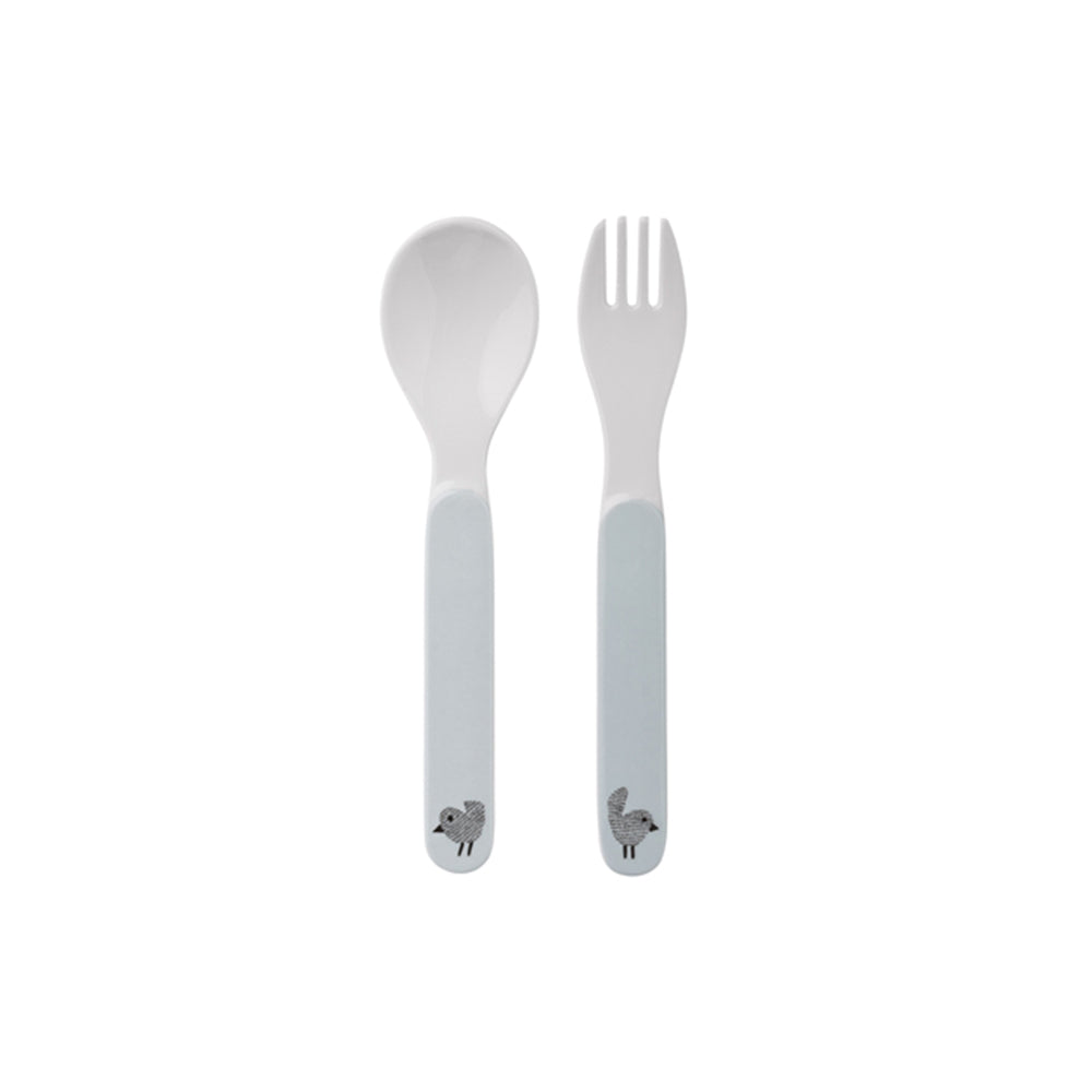 Birds Cutlery | Blue