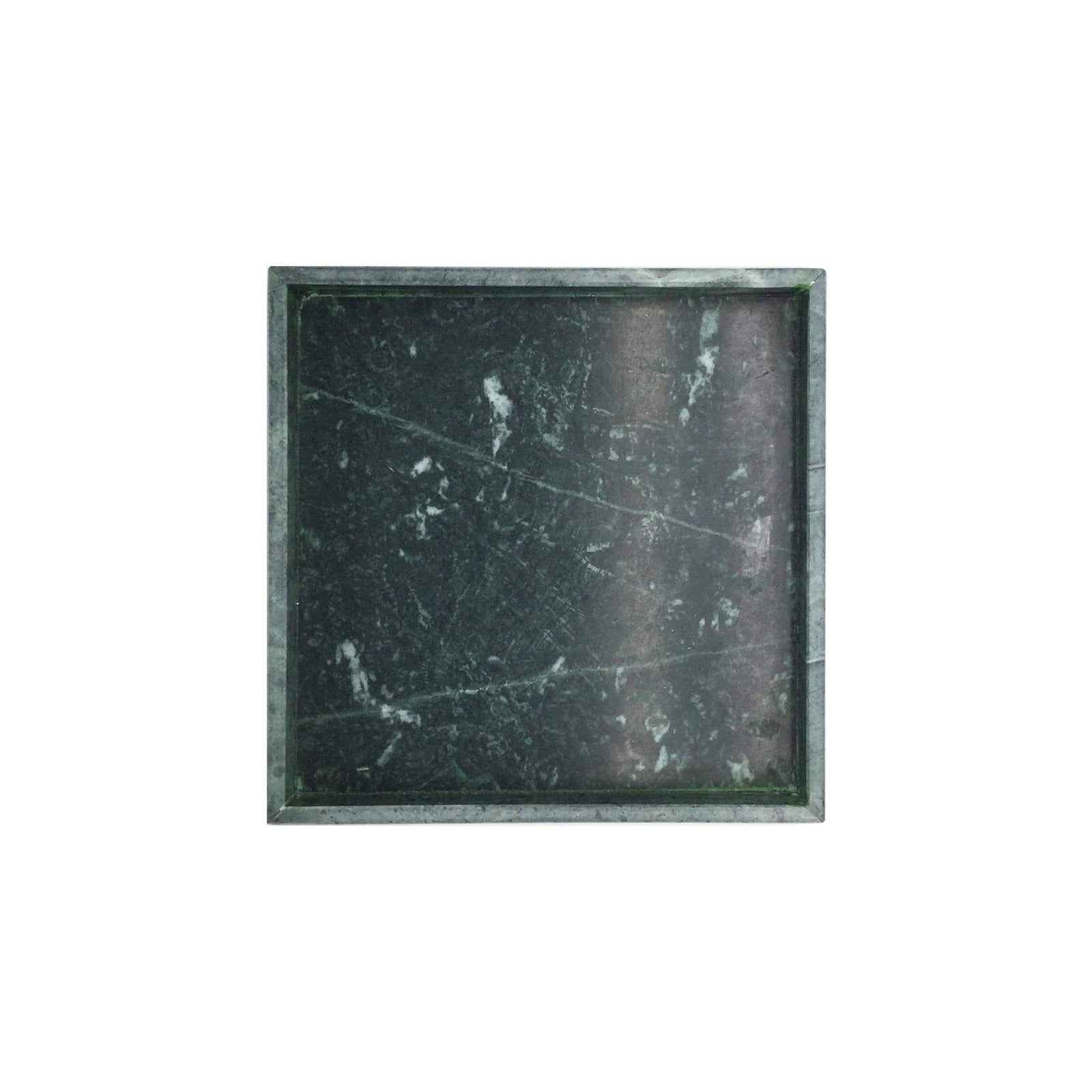 Marble Tray Square | Green