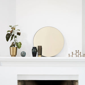Round Mirror | Gold