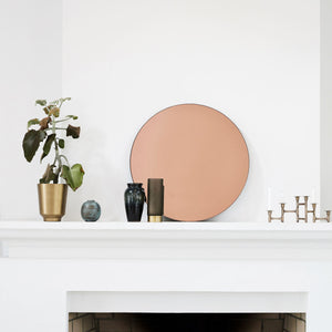 Round Mirror | Rose Gold