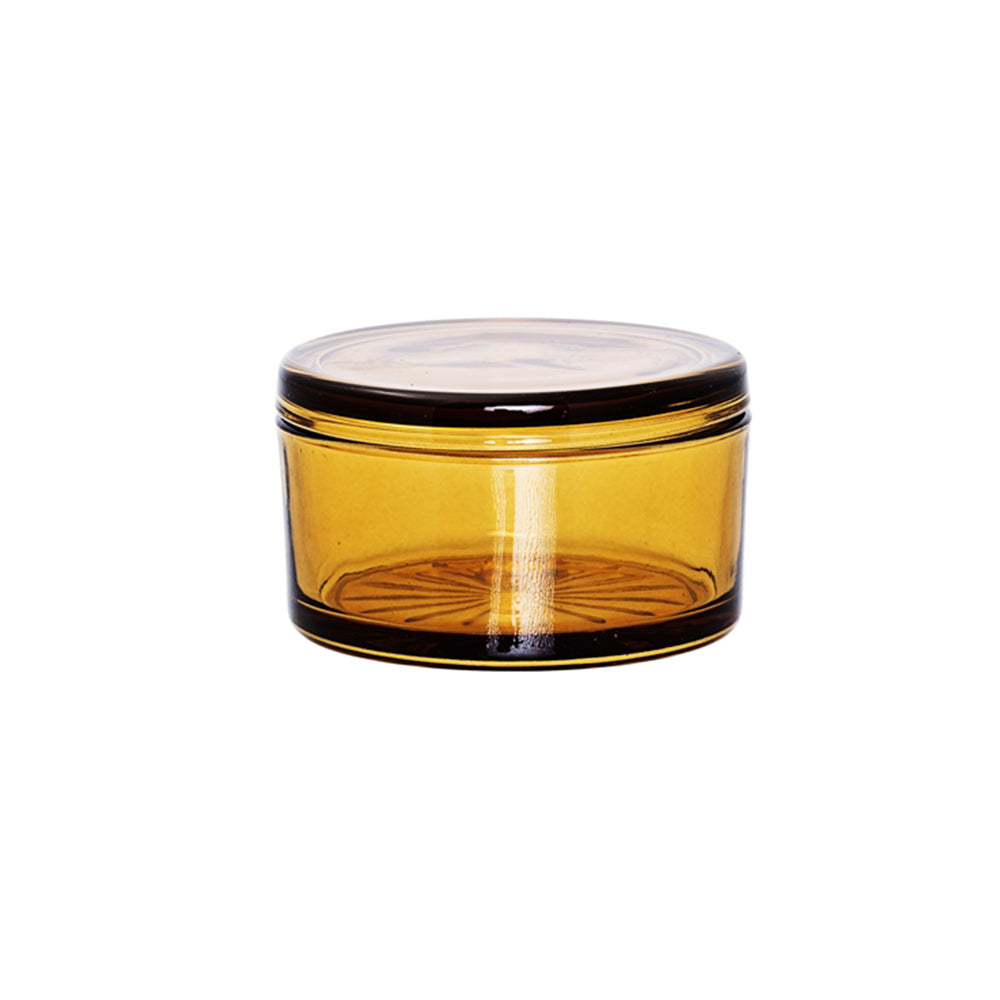 Jar w/Lid | Brown