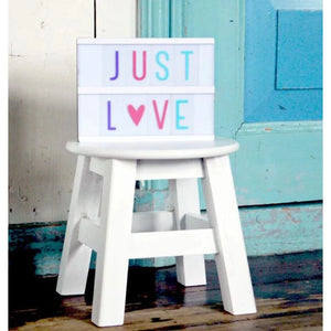 Lightbox letter set | Pastel