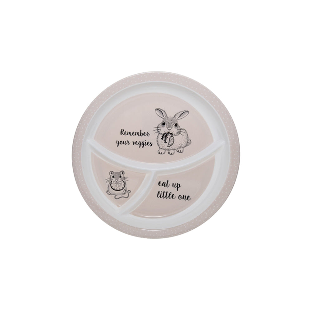 Nelly Plate | Rose